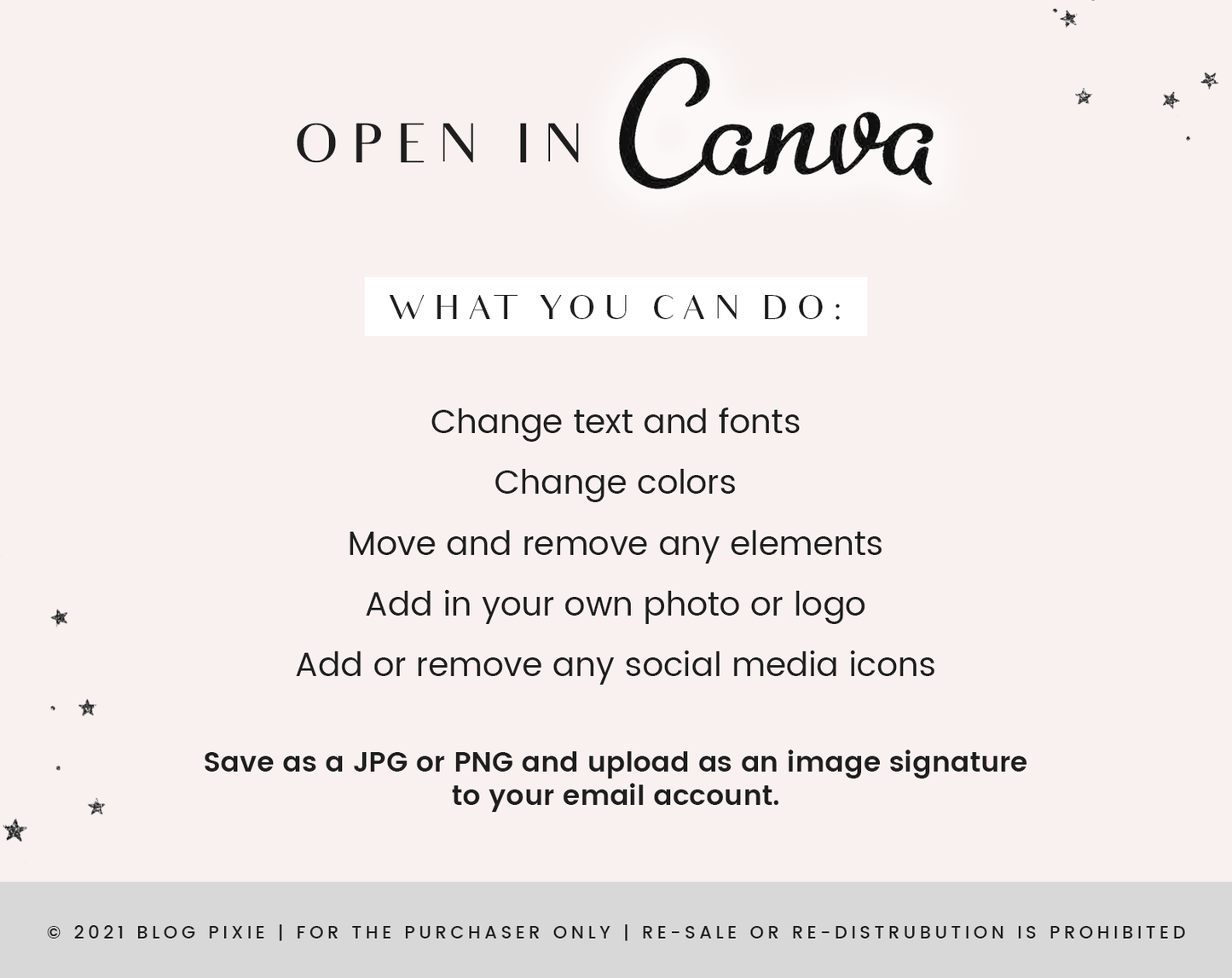 Sunshine Vibes Email Signature Template
