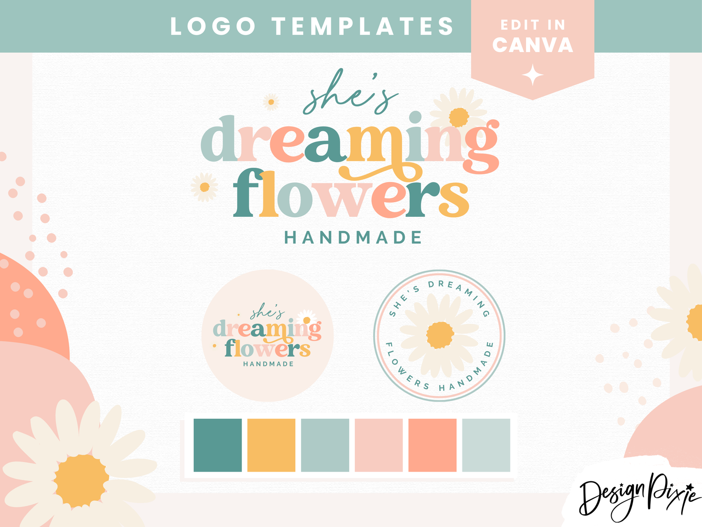 Flower Logo Design Template