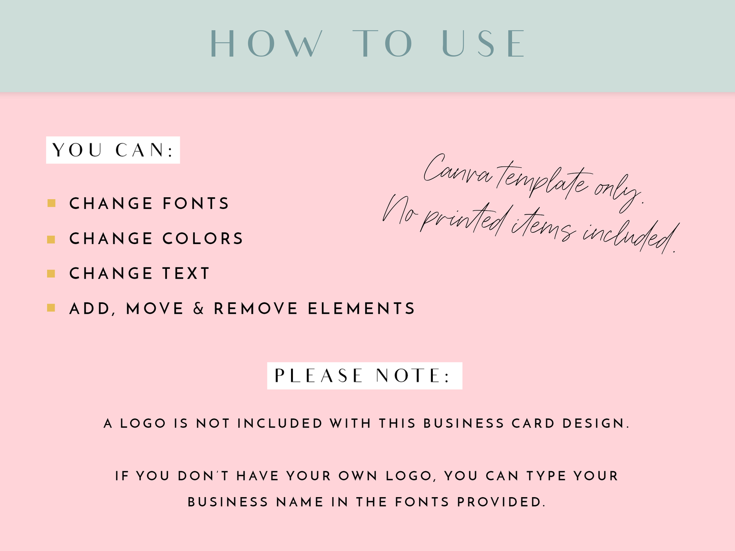 Business Card Template - Creative DIY