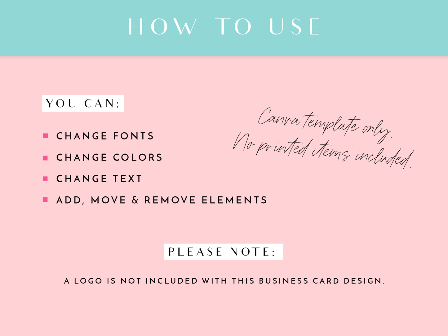 Business Card Template - Playful