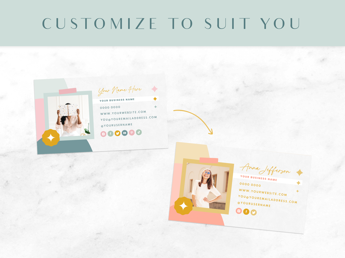 Business Card Template - Creative DIY