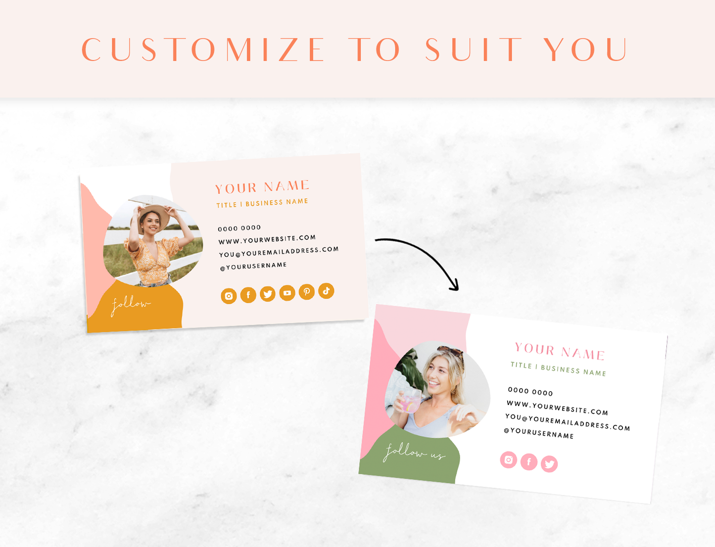 Studio Joy Business Card Template