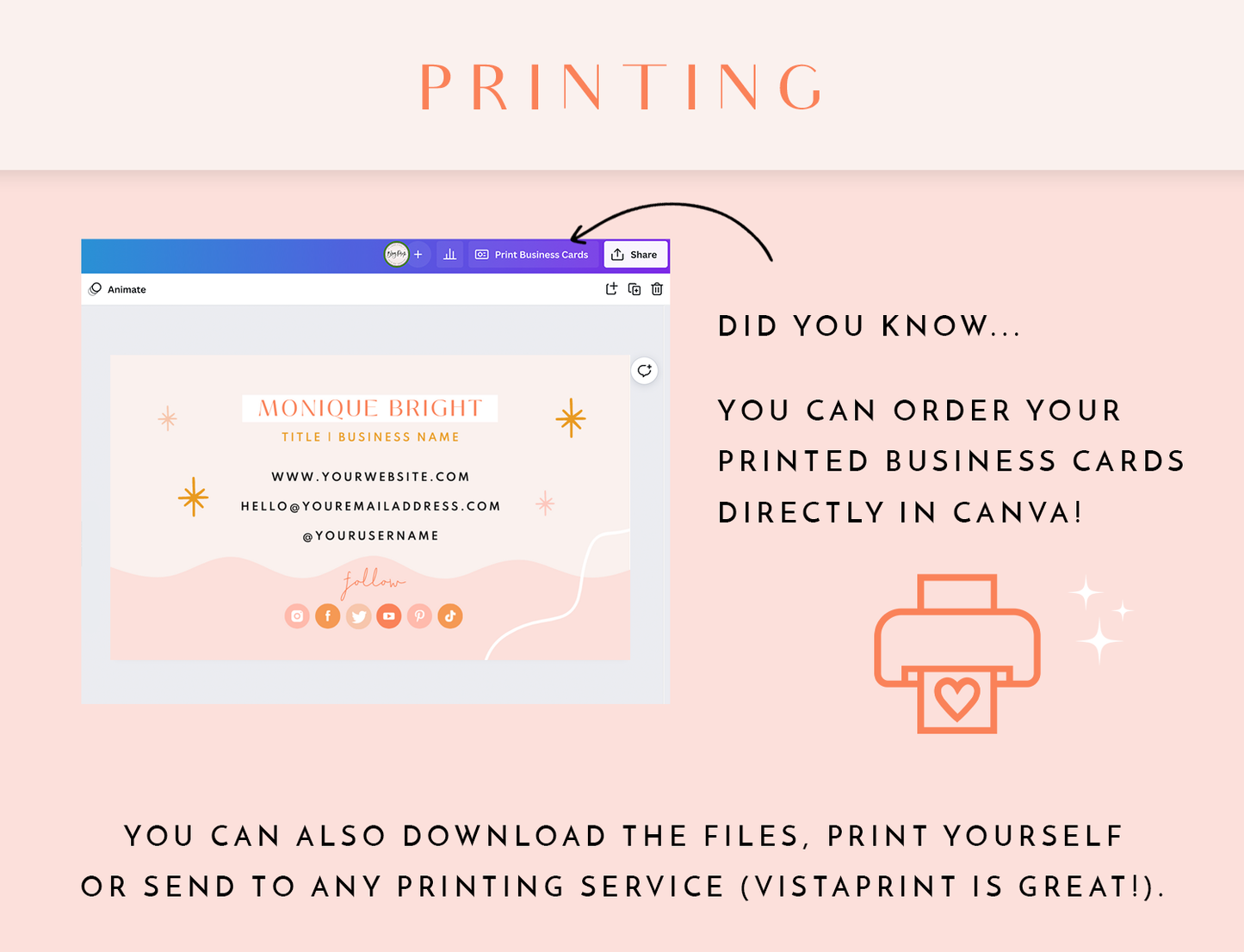 Studio Joy Business Card Template