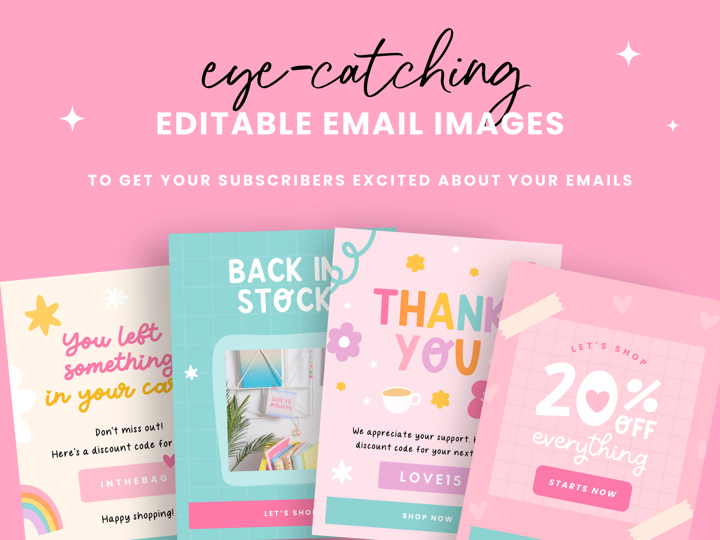 Playful Email Marketing Templates