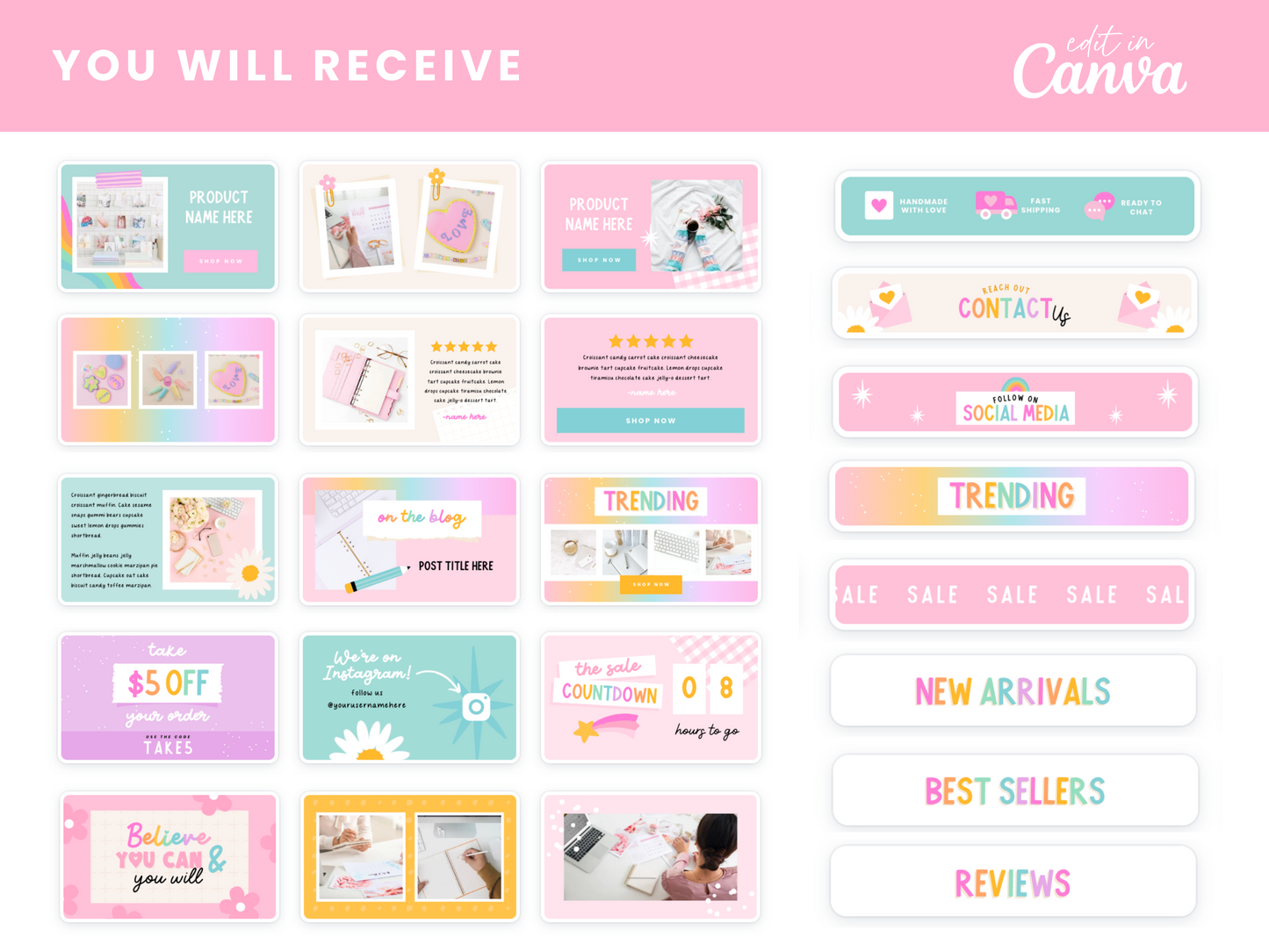 Email Marketing Templates - Rainbow Journal