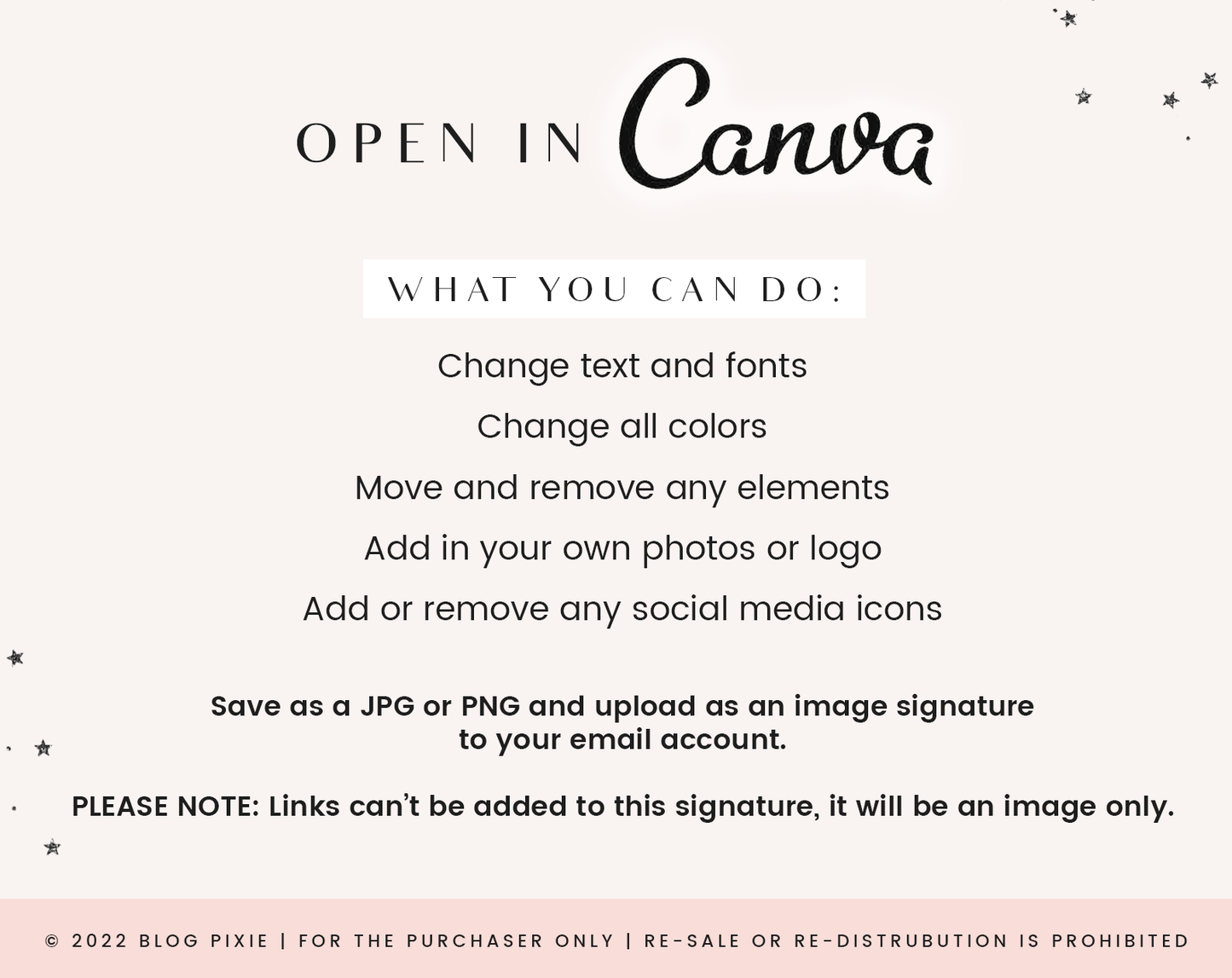 Creative DIY Email Signature Template