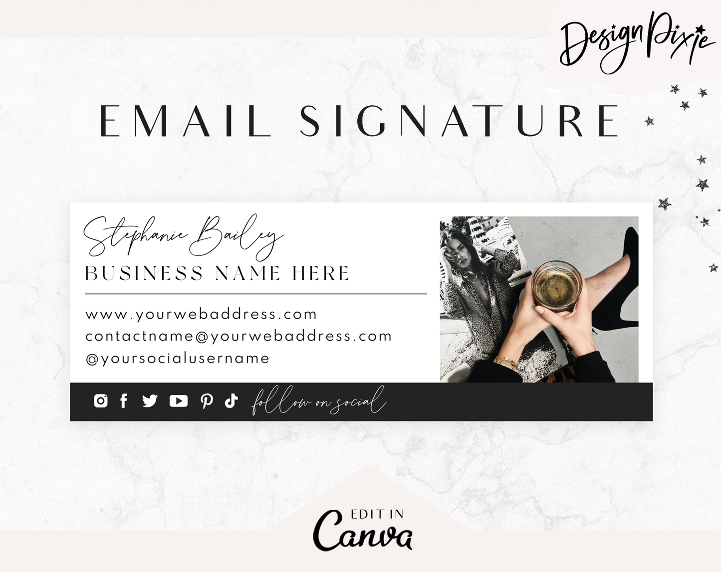 Luxe Email Signature Template