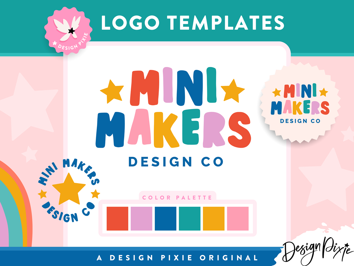 Mini Makers Logo Template