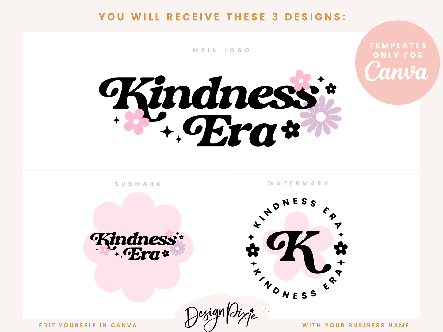 Kindness Era Logo Template