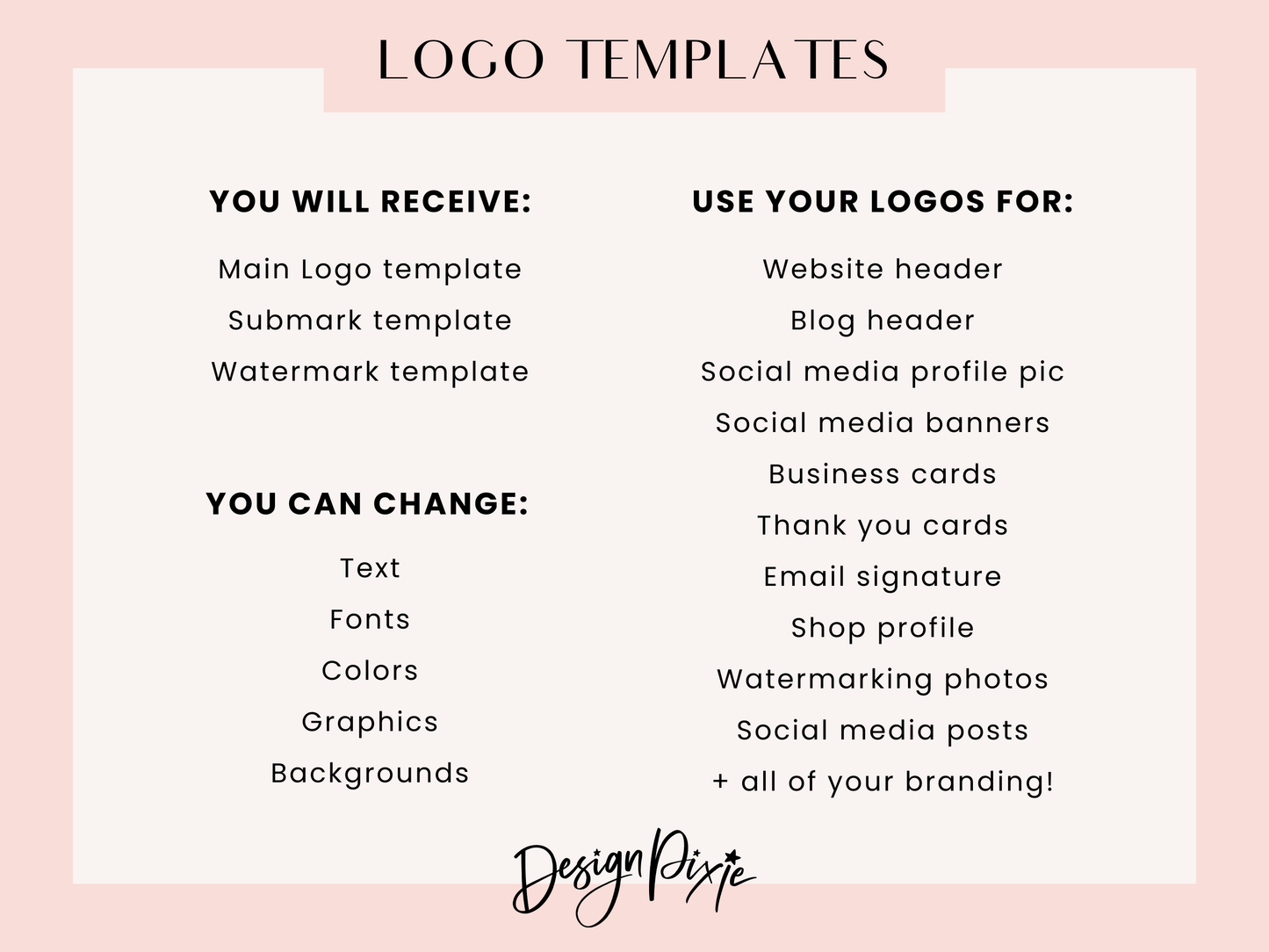 Creation Club Logo Template
