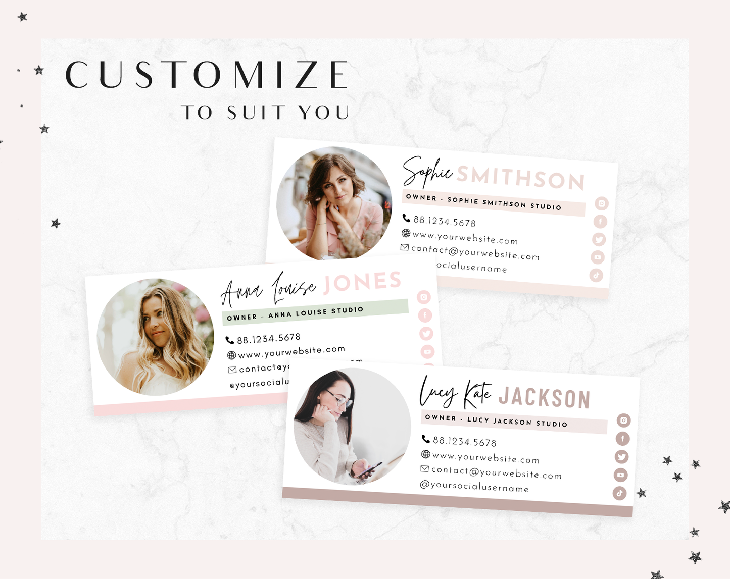 Sophie Email Signature Template